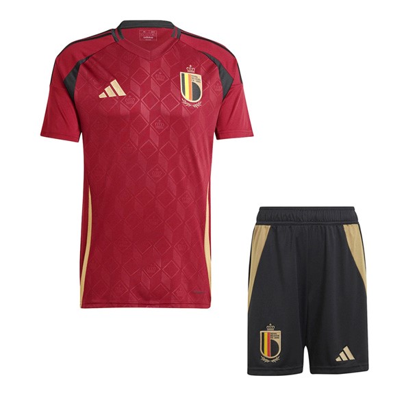 Camiseta Bélgica Primera equipo Niño 2024